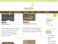 Tablet Screenshot of pabloconesaalternativebakery.com